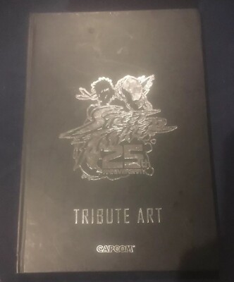 2012 HArdcover  Street Fighter 25th Anniversary Tribute Art  CAPCOM''