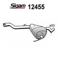 Zentraler SchalldäMpfer Sigam FüR Fiat Bravo I - Brava OE 46465384 46432518