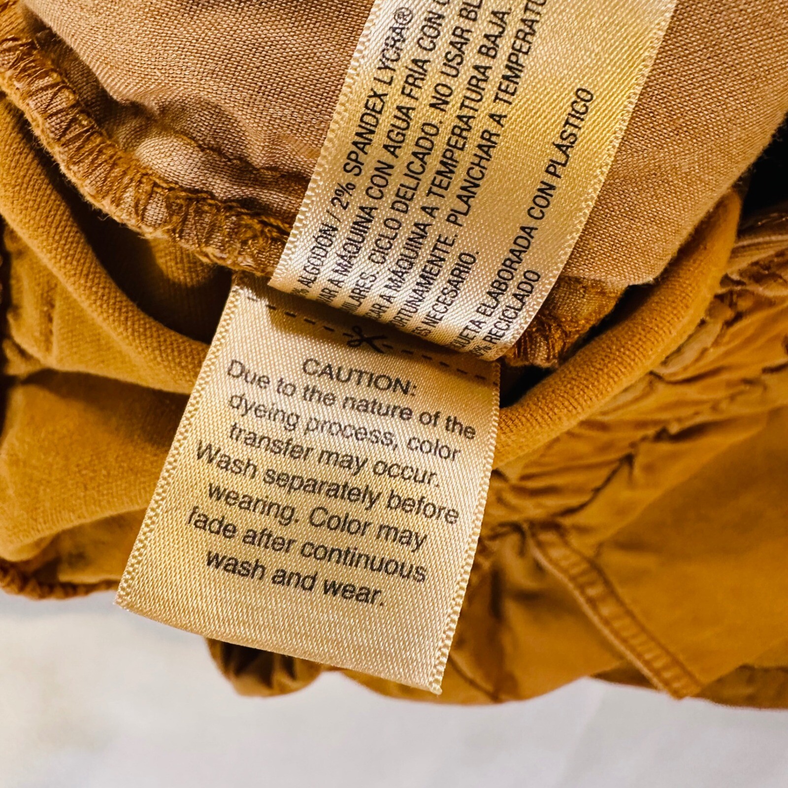 Universal Threads Burnt Orange Cuff Hem Pull on S… - image 7