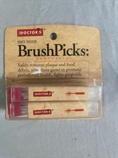 The Doctor's BrushPicks Interdental Toothpicks, 120 count. Pack of 2