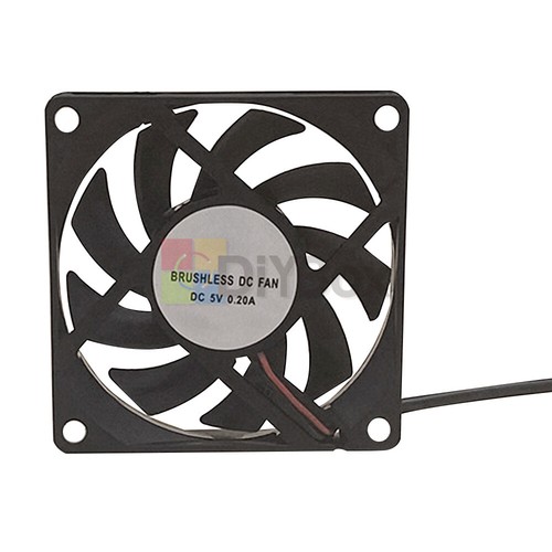 DC7015 Silent DC Thin Fan USB Computer Case Cooling Fan 5V Oil/Ball Bearing 7cm - Picture 3 of 30