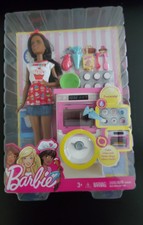 barbie careers pizza chef doll and playset