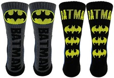 DC Comics Athletic Socks 2 Pair Pack Size 6-12