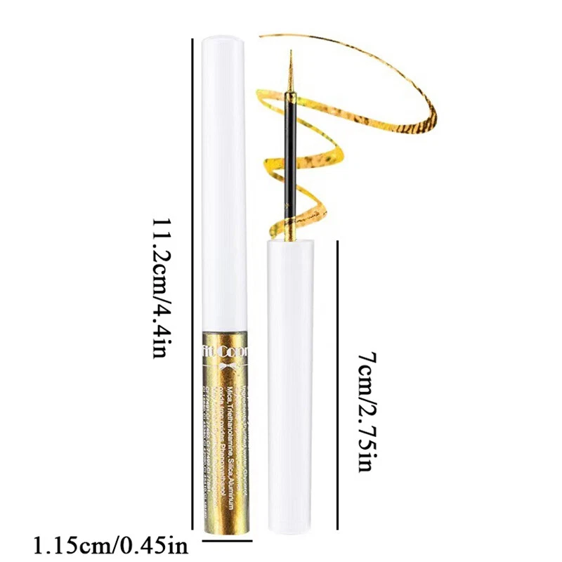 Chameleons Eyeshadow Liquid Waterproof Glitter Eyeliner Shimmer Makeup Cosmet 」 - Image 2 of 4