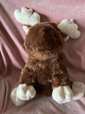 Moose Noah's Ark Animal Workshop 11 Inches Tall Plush, Stuffed animal