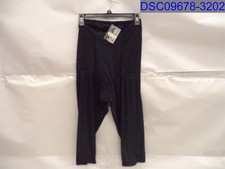Dominique, Women's Black Body Shaper, Size L, Waist 26", Inseam 18"