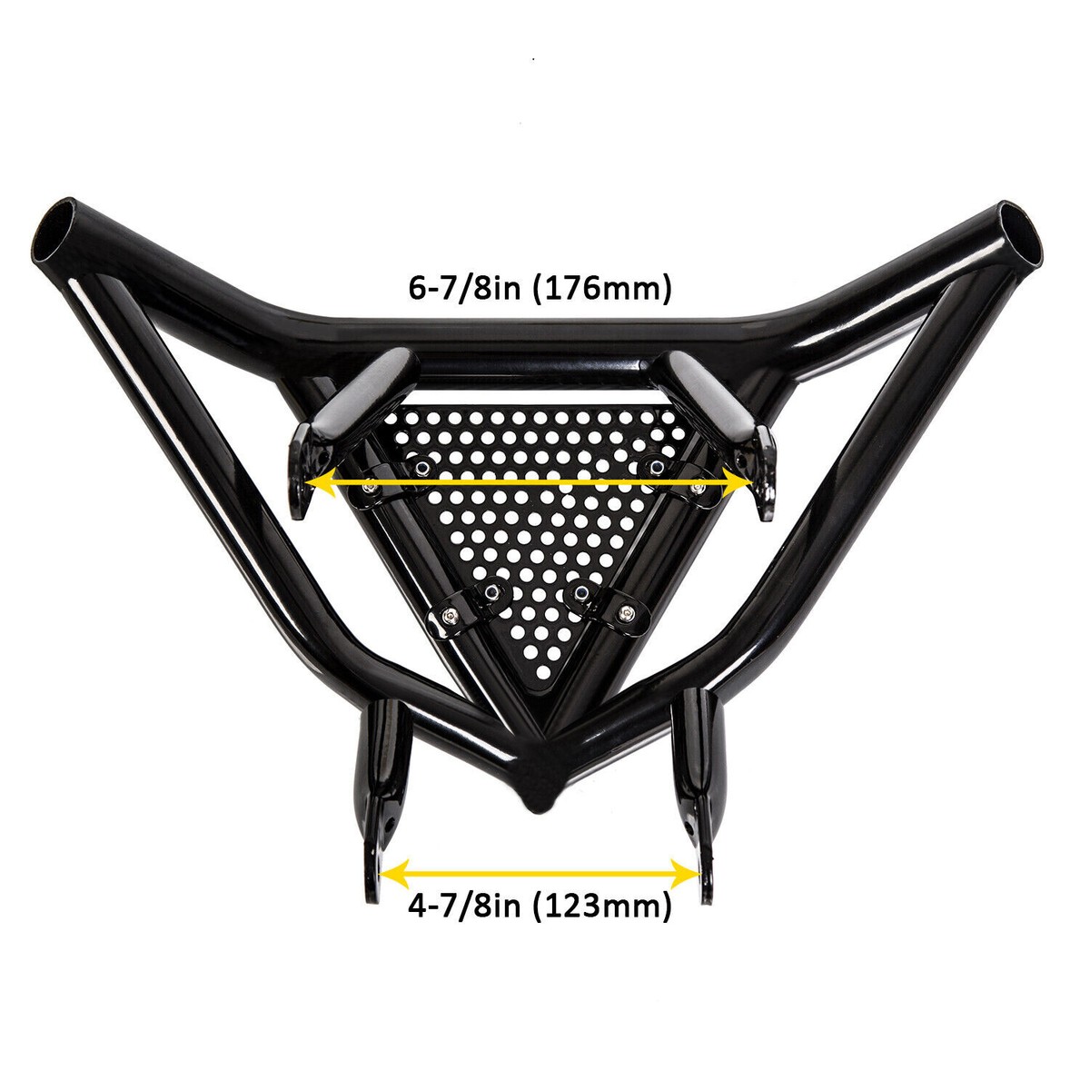 Aluminum Front Bumper Proctector For Honda TRX 450R TRX400EX Black
