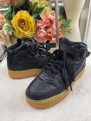 NIKE Air Force 1 Mid Lv8 Gs Air 24cm 820342-004 Size 6Y(sn100