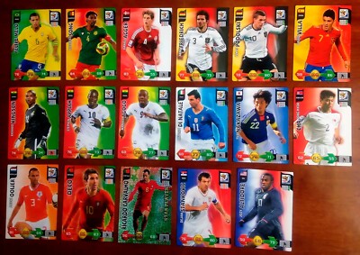 Panini Adrenalyn XL 2010 FIFA World cup. 17 pieces of cards - 1