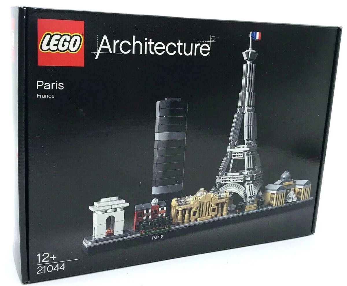 skrue Glatte Stor vrangforestilling Lego New Paris 21044 Architecture Set Sealed | eBay