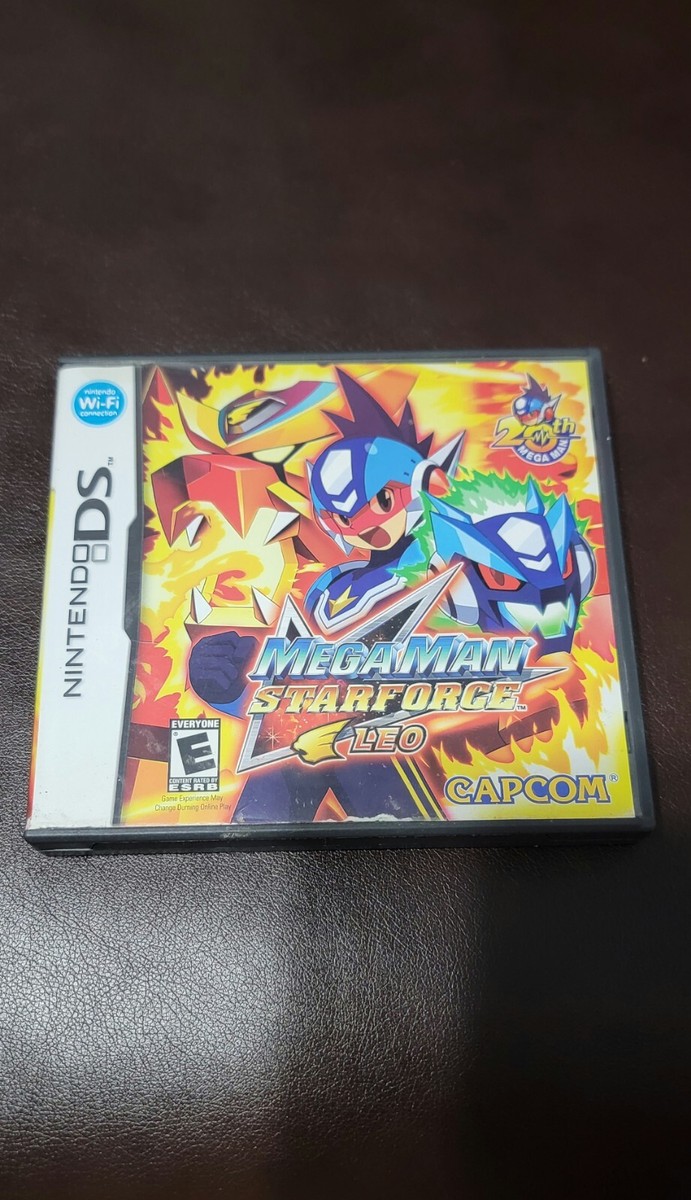Mega Man Star Force: Leo (Nintendo DS,2006) No Manual | eBay