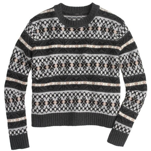 Lambswool Classic Fair Isle Pullover 