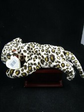 Vintage Rare 1996 Error Beanie Babies- Freckles the Leopard- Birth June 3, 1996