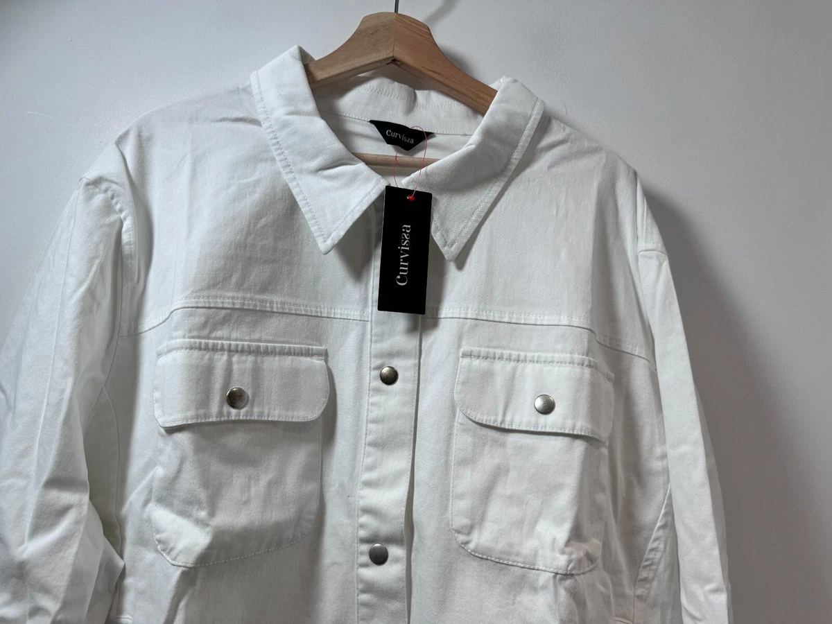 Curvissa top denim jacket