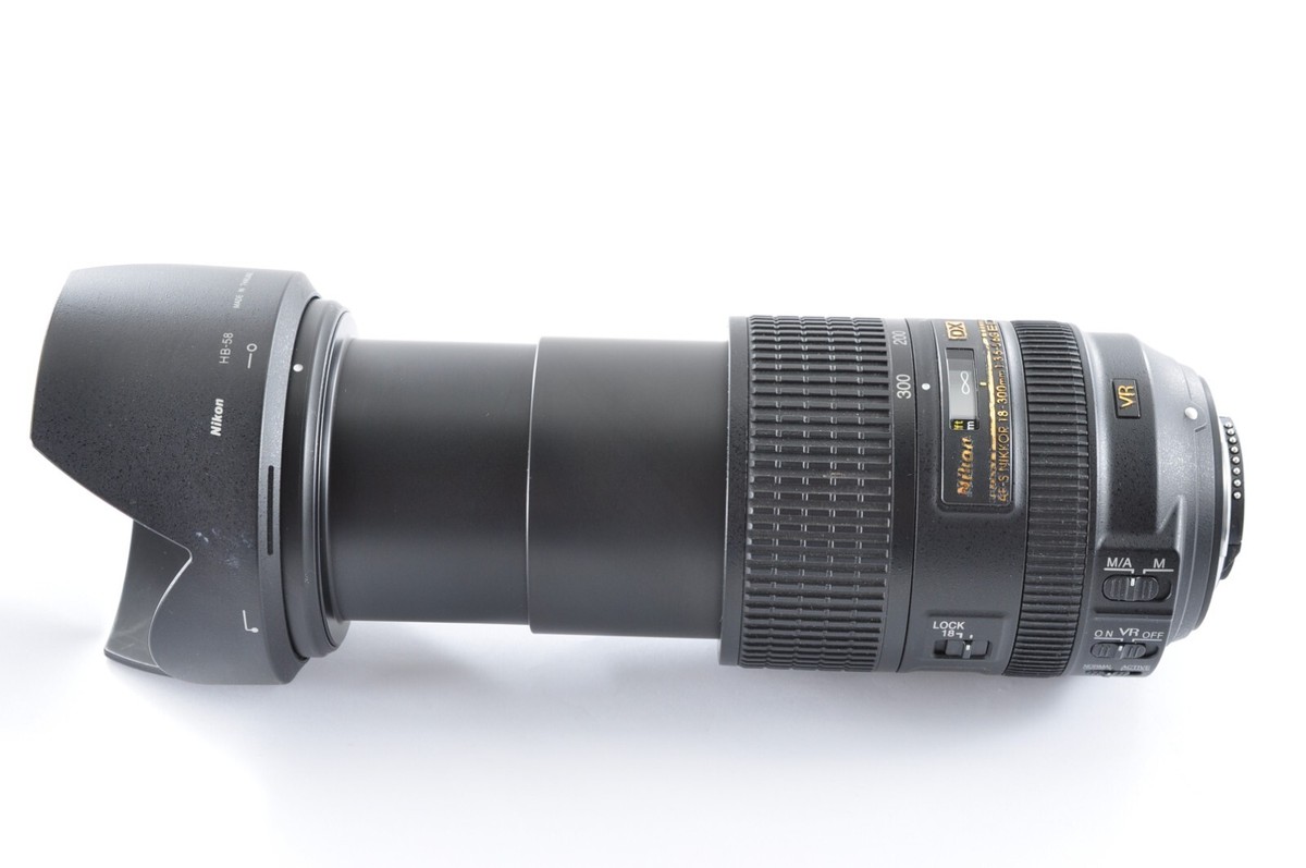 NIKON AF-S DX NIKKOR 18-300mm F/3.5-6.3 G ED VR Lens JAPAN