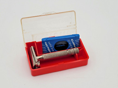 Vintage Gillette 1940's Style Super Speed Safety Razor Set/No Date Codes