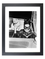 EARTHA KITT as Catwoman in Classic Batman Show Matted & Framed Picture Photo
