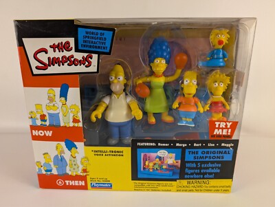 Die Simpsons Figur Playmates The Original Simpsons Family Vintage 2003 US Import