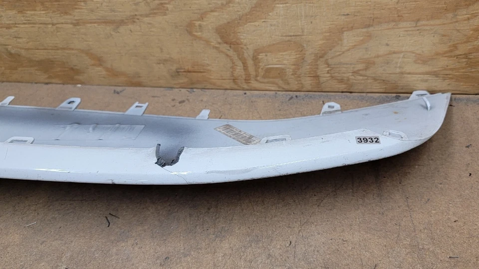 Audi A4 S4 S5 Quattro Sportback 2020-2023 alerón guía de aire cenefa parachoques fabricante de equipos originales Foto 4 de 4