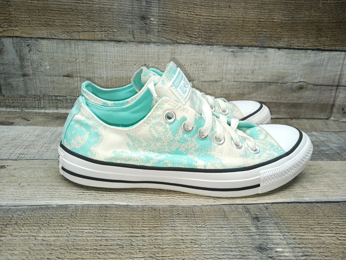Womens converse best sale aqua