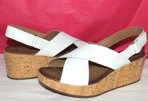 clarks stasha hale white