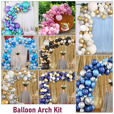 Ballonbogen Set DIY Ballongirlande Geburtstag Hochzeit Party Babyparty Luftballons