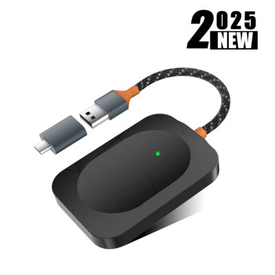 Mini Wireless Apple Carplay Dongle for iPhone, Carplay Ai Box, Wired to Wireless