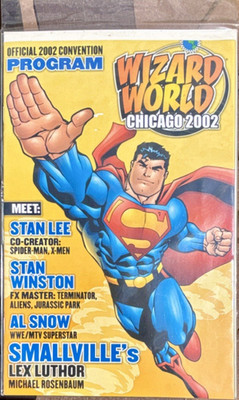 Wizard World Official 2002 Convention Program Chicago 2002 Superman Comics