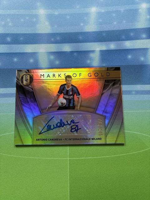 2019-20 Panini Gold Standard Auto Antonio Candreva /149 Inter Milan