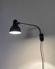 Lampada da parete Bauhaus anni '30 lampioncino industriale vintage
