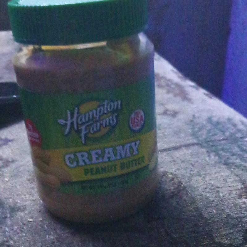 Hampton Farms Creamy Peanut Butter, Gluten Free, 16 oz Jar, 200 Cal/Serving