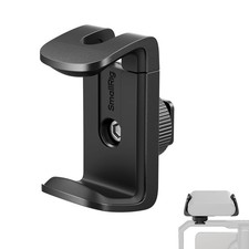 Universal Power Bank Holder with Cold Shoe Mount Adjustable Clamp for Camera