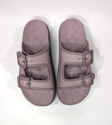 Coach Lainey Lilac Rubber Women's Slides Sandals - Assorted Size