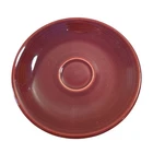 Fiestaware CINNABAR Demitasse Saucer Small Espresso Retired Color