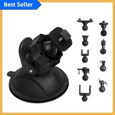 15 Adapter Dash Cam Suction Mount - Adjustable 360  Rotation for Most Cameras