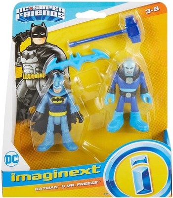 Mattel Imaginext DC Super Friends Batman GVW25 Batman & Mr. Freeze Neu/OVP