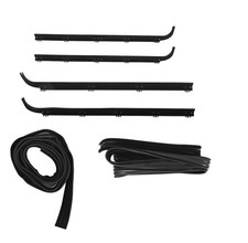 Front Door Window Weatherstrip Seal Kit For 19871996 Ford Bronco F150 F250 F350