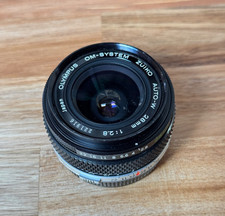 Olympus OM Zuiko Auto-W 28mm f/2.8 Manual Focus Lens OM Mount Untested