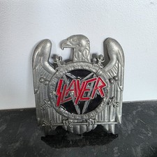 Slayer Belt Buckle, Slayer, Slatanic Wehrmacht, Trash Metal, Heavy Metal, Metal