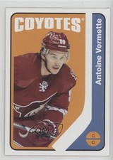 2014-15 O-Pee-Chee Retro Blank Back Antoine Vermette #89 05u8