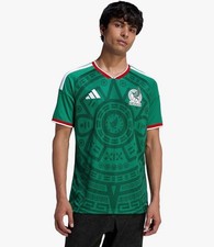 Adidas Men's Mexico 26 Home Replica Jersey ,COLOR green, size men's medium