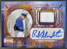2025 Leaf A Bronx Legacy Buck Showalter Auto Memorabilia Spectrum Bronze /15 BH5