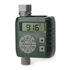 Sprinkler Timer Programmable Irrigation Water Timer for Garden Hose Solar/B