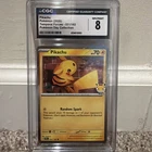 Pikachu 051/162 CGC 8 Cosmos Holo Pokemon Day 2026 Stamped Promo