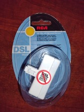RCA TP7415 TP7410 DSL Filter High Speed Data Port Splits Phone and Data