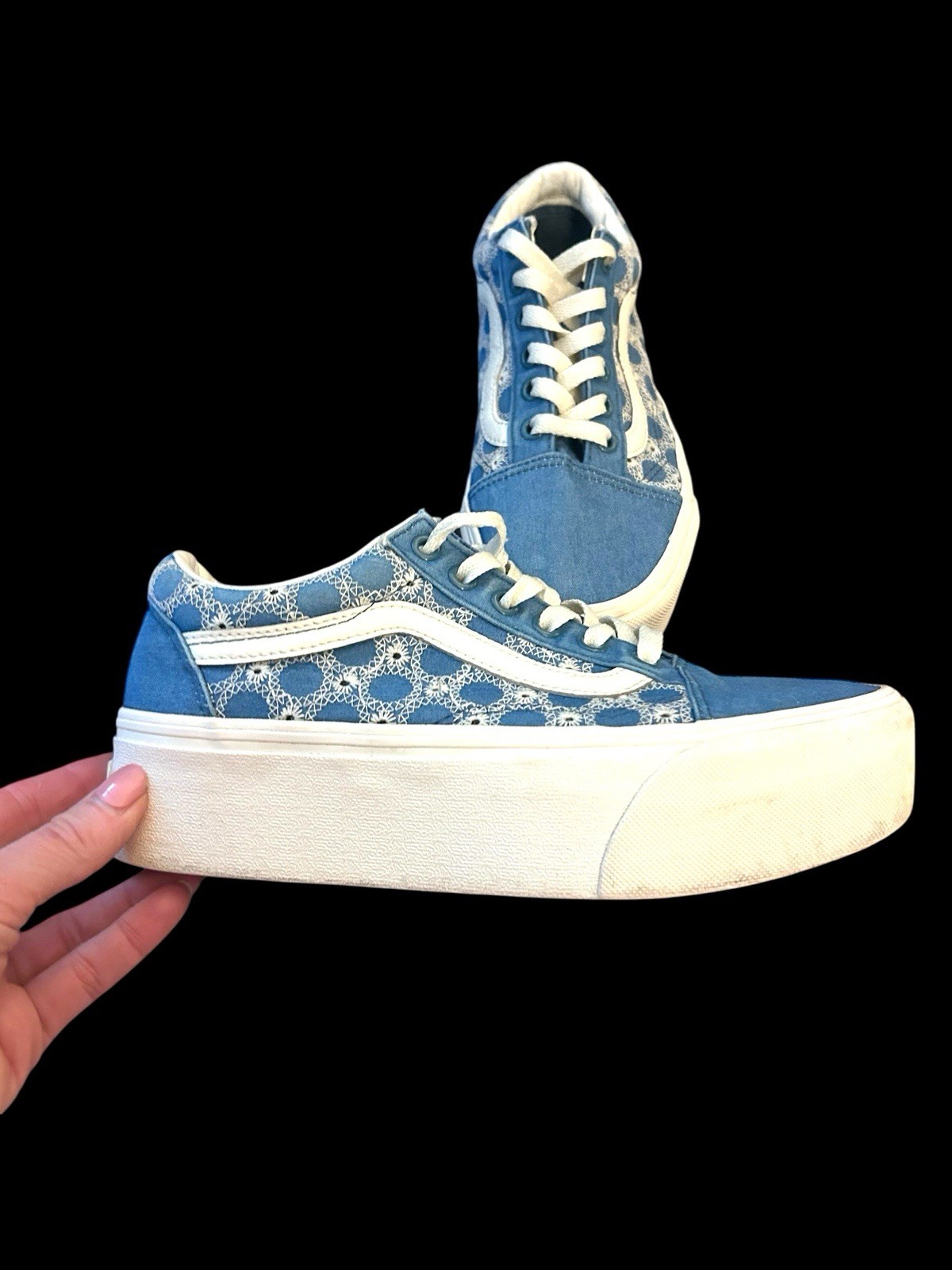 VANS OLD SKOOL Stackform Platform LOW UNISEX MEN … - image 6