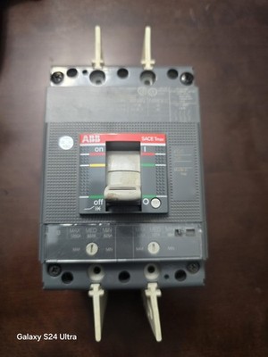 ABB SACE TMAX XT2 H-D 125 Circuit Breaker 3-Pole 1SDA076619R1