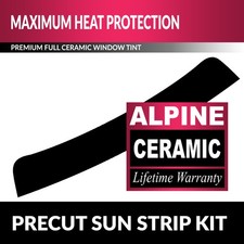 Alpine Ceramic Precut Window Tint For Mercedes Gl550 13-16 Sun Strip