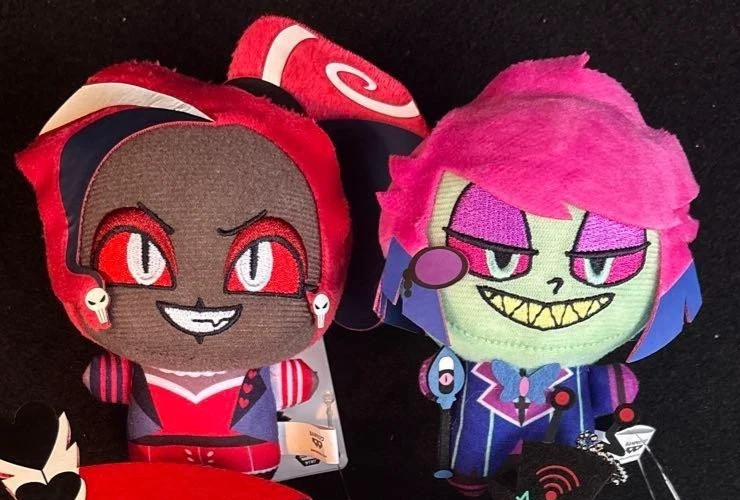 Hazbin Hotel Plush Doll vol.3 Mascot Chain 11cm Alastor Velvet Set