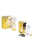 Medela Perfect Pair Bundle with Medela Harmony Manual Breast Pump Silicone